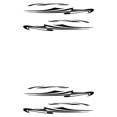 thumbnail image 4 of Thinsony Personalized Car Stickers And Decals Cool Style And Easy To Attach Fashionable Black 2Set, 4 of 6