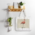 thumbnail image 5 of Salouo Flamingo Sitting On Chair for Plush Underarm Bag,Soft Tote Bag Ladies Fluffy Shoulder Bag Women Furry Tote Bag Plush Handbag for Autumn and Winter, 5 of 7