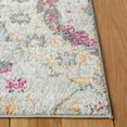 thumbnail image 4 of SAFAVIEH Madison Hope Floral Paisley Area Rug, Grey/Gold, 6'7" x 6'7" Square, 4 of 9
