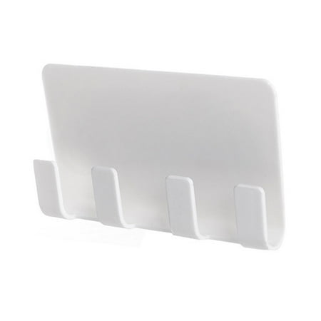 

Dido 2 PCS Phone Charging Holder Hook Socket Strong Sticky Adhesive Cell Phones Stand Rack Bathroom Hanging Shelf Razor Hanger
