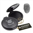 thumbnail image 4 of 2X Fingerprint Ink Pad No-Wash Quick-Drying Portable Quick-Drying Ink Pad - Black,2 x ink pad,Black, 4 of 8