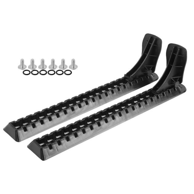 Speravity 2 uds. Kit de abrazaderas de pie de Pedal ajustable para Kayak, clavijas de pie de Control de dirección de barco de nailon Bombillas para automóviles Speravity VI002840-00