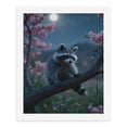 thumbnail image 5 of Paint By Numbers Kit for Adults Beginner - DIY Raccoon Night Cherry Blossom Moon Canvas Painting Kits for Adults, Frameless Paint By Number for Adults for Home Wall Decor 16x20 Inch, 5 of 7