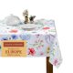 thumbnail image 1 of Mantel rectangular Maison d' Hermine, 100 % algodón, 180 x 228 cm, reutilizable, decorativo, para comedor, casa de campo, hogar, fiestas, bodas, primavera y verano - Just Floral, 1 of 1