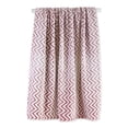 thumbnail image 2 of Red and White Chevron Patterned Rectangular Plush Polyester Decorative Throw 50" x 60", 2 of 3