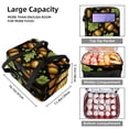 thumbnail image 3 of Thanksgiving Double Layered Insulated Refrigerated Large Capacity Lunch Bag with Two Compartments - 7.1x11.4x16.1 Inches, 3 of 6