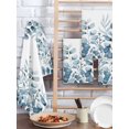 thumbnail image 2 of Blue Eucalyptus Leaves Kitchen Dish Towels for Drying Dishes Set of 4, Watercolor Spring Summer Botanical Waffle Weave Microfiber Hand Tea Bathroom Towels Quick Dry & Absorbent Towel 15.7x23.6, 2 of 7