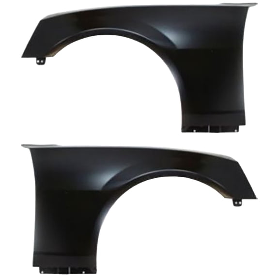 Garage-Pro Front Fender Set of 2 Compatible With 2010-2015 Chevrolet Camaro Primed Steel Driver and Passenger Side CAPA