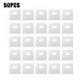 thumbnail image 1 of Vertical Blind Repair(50 Pcs) Vertical Blind Clear Tabs / Vertical Self Adhesive Vane Repair Blinds Broken Vane Repair Kit / Blind Adhesive / Pre-Cut Vertical Blinds / Blind Fixers, 1 of 5