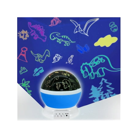 

Shakub Children Dinosaur Projection Night Light Sky LED Projector Lamp Kids Baby Bedroom
