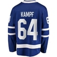 thumbnail image 3 of Men's Fanatics David Kampf Blue Toronto Maple Leafs Home Premier Breakaway Player Jersey, 3 of 3