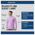 thumbnail image 4 of Comfort Colors Unisex Garment-Dyed Heavyweight Long Sleeve T-Shirt (Navy+Mustard 2 Pack, 3XL), 4 of 8