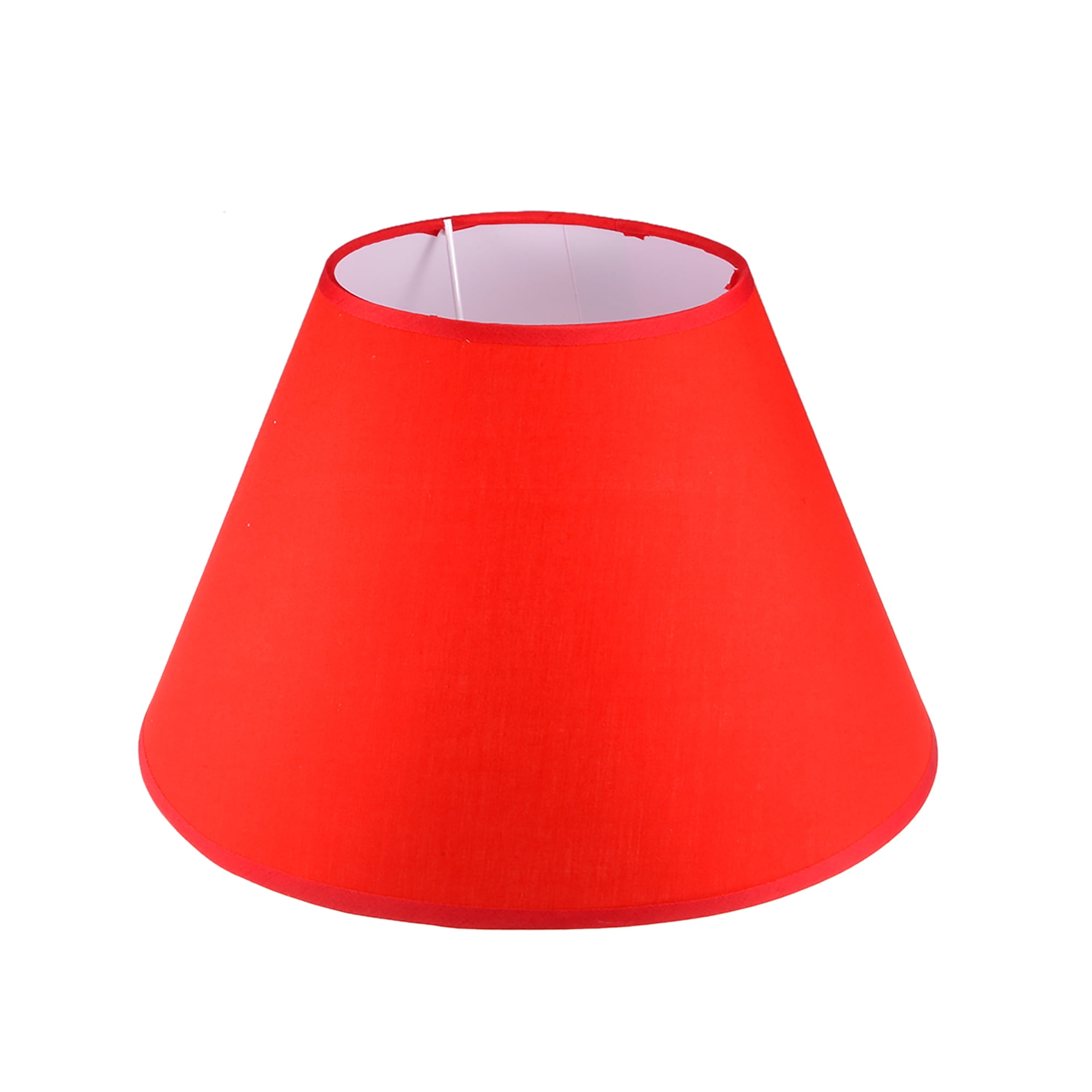 Lampshades Floor Table Lamp Shade Light Cover 5.9x11.8x7.1 Inch, Red