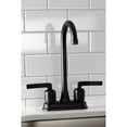 thumbnail image 3 of Kingston Brass KB8490EFL Centurion Bar Faucet, Matte Black, 3 of 5