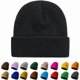thumbnail image 1 of wonima44 Beanie for Men Women Winter Hats Reversible Soft Warm Cuffed Beanie Knitted Skull Cap Unisex, 1 of 1