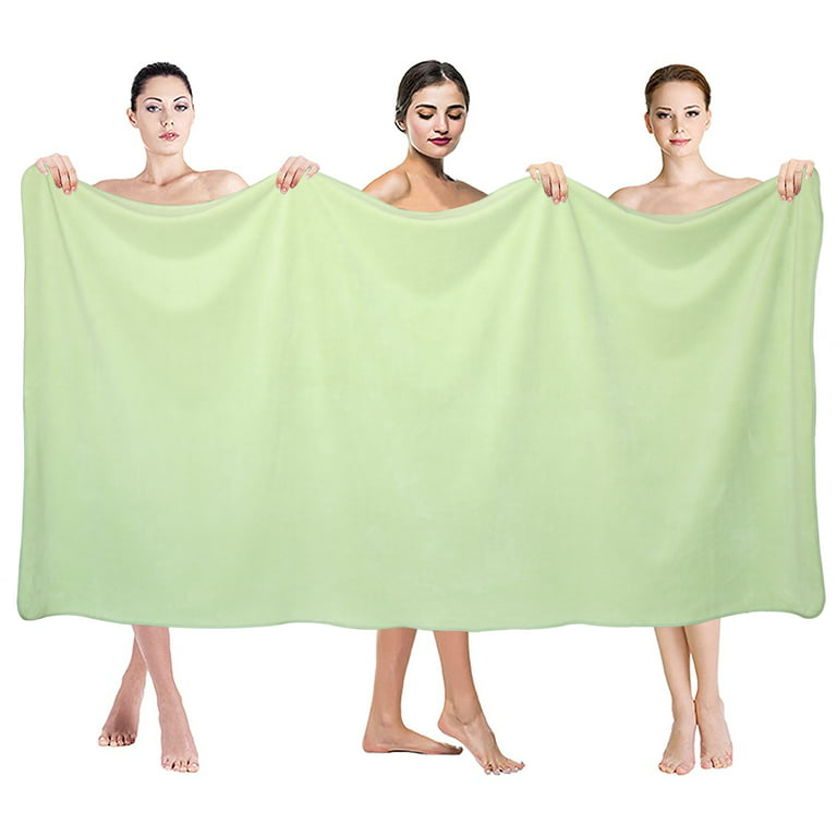 NC 2 Pack Bath Towels 35x 70,Super Soft and Absorbent,Lint Free