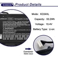 thumbnail image 1 of Batería SUNNEAR L08496-855 KC04XL para portátil HP Envy X360 13-AG 13M, 1 of 2