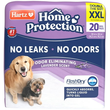 UPC: 0032700154790 | Hartz Home Protection Lavender Scented 2XL Dog Pad 20CT