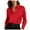 A2-Red, variant on vigerkar Women's Button Down Shirts Classic Fit Dress Shirt Work Business Casual Long Sleeve Blouse Tops Black, XXL
