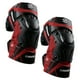 thumbnail image 2 of 2 rodilleras para motocicleta, protección ajustable para motocross, térmicas. Rojo reflectante, 2 of 9
