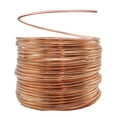 thumbnail image 2 of 25ft Solid Ground Electrical Wire,4 AWG Copper Clad Grounding Cable,Aluminum Core Electrical Wire, 2 of 4