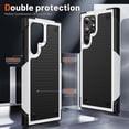 thumbnail image 4 of Funda para Samsung S22 Ultra, doble capa de protección, a prueba de golpes, protección de pantalla y cámara., 4 of 5