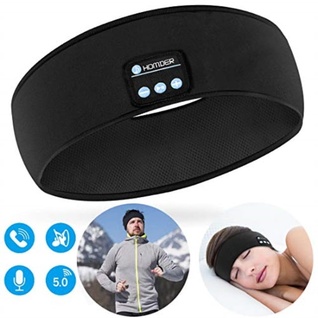 homder sleep headphones bluetooth headband stereo wirless bluetooth 5.0