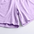 thumbnail image 6 of biudgviw Sleepwear for Women Elastic Waisted Ultra-Soft Pajama Shorts Plus Size Solid Color Loungewear Pj Bottoms, 6 of 6
