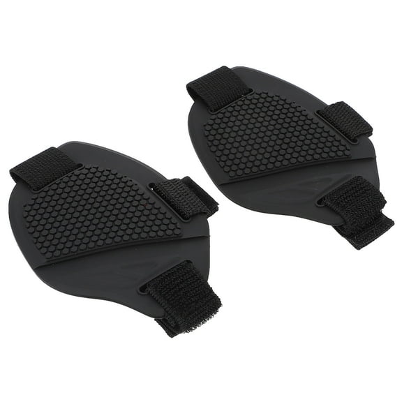 GOOHOCHY 2pcs Motorcycle Shoe Cover Rubber Shoe Protector Useful Motorbike Boot Cover