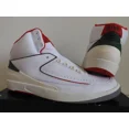 thumbnail image 2 of Ni - ke Ni - ke Air Jordan 2 Retro White-Fire Red-Sail "Origins" Sz 16 [DR8884-101], 2 of 5