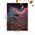 thumbnail image 3 of Qisvanset Enchanted Mushroom and Butterfly Canvas Wall Art 15.75x11.81 INCHES, 3 of 8
