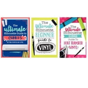 Silhouette White Cameo 5 Alpha w/ 38 Oracal Sheets, Siser HTV, Guides, 24 Pens