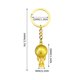 thumbnail image 2 of Llavero Trofeo de Fútbol, Colgante Todo Metálico, Recuerdo de Coleccionismo Deportivo de Fútbol 2026, Duradero, Diseño, Regalo, Ligero, Uso Versátil, 2 of 5