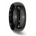 thumbnail image 5 of Primal Steel Black Ceramic 8mm Band, 5 of 11