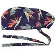 thumbnail image 3 of Scrub Cap with Buttons Bouffant Hat with Sweatband for Womens and Mens, 3 of 3