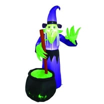 Celebrations 9069524 Four Season Witch with Cauldron Inflatable