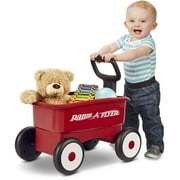 Radio Flyer My 1st 2-in-1 Wagon, Push and Pull Toy for Kids 1-4 Years