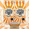 thumbnail image 2 of Great Western Floss Sugar Cotton Candy Mix Bundle Pack - Orange - 2 Individually Sealed 52 Ounce Containers - Each Makes 60-70 Cones - For Parties, Festivals, Fairs in Cornershop Confections Pack, 2 of 3