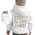thumbnail image 7 of LIUJUNSHOP Hoodie Christian Hoodies for Women Preppy Letter Graphic Printed Comfy Casual Long Sleeve Pullover Sweatshirts White 5-6 Years, 7 of 7