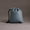 Large Blue, variant on Vintage-style drawstring pouch coin purse made of full cowhide leather, soft leather small wallet, key and accessory storage bag