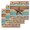 turquoise, variant on Western Texas Star Retro Kitchen Dish Towels for Drying Dishes Set of 2, Country Farmhouse Gray Wood Grain Waffle Weave Microfiber Hand Tea Bathroom Towels Quick Dry & Absorbent Towel 12x12