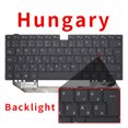 thumbnail image 1 of Clavier Rétroéclairé US RU pour HUAWEI MateBook X Pro MACHR MACH-W19L W19B W29L W09 MACHC-WAH9LP/WAE9LP NSK-360BN 9Z.NEXBN Rétroéclairé Hongrois, 1 of 6
