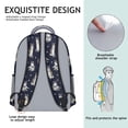 thumbnail image 5 of Siberian Husky Backpack for School,Cute School Bag,Schoolbag with Adjustable Shoulder Straps & Padded Back,15.3"x11"x6.7", 5 of 6