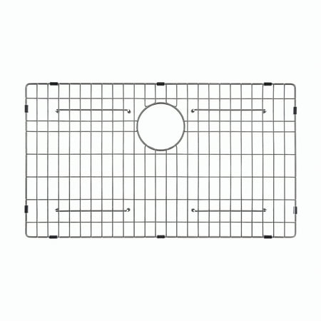 KRAUS KBG-200-33 Stainless Steel Bottom Grid for KHF200-33 Single Bowl 33” Farmhouse Kitchen Sink, 29 11/16” x 15 11/16” x 1