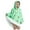 A-Light Green, variant on NIEWTR Hooded Plush Robe for Boys Girls Flannel Fluffy Winter PJ Robe With Pockets Soft Long Sleeve Plush Bathrobe(7-16 Years)