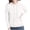02-White, variant on Womens Knit Hoodie Laides Lightweight Cashmere Sweat Top Solid Casual Long Sleeve Sweatshirt Sweatshirts Trendy Fleece Tunics Jacket Winter Autumn Clothes Sportswear