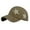 Khaki, variant on Womens Ponytail Hat Baseball Cap High Messy Bun Ponycap Quick Drying Mesh Visor Brown