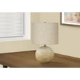 thumbnail image 1 of Monarch Specialties Lighting, 20"h, Table Lamp, Beige Concrete, Beige Shade, Contemporary, 1 of 6