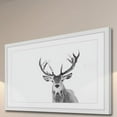 thumbnail image 2 of "Majestic Antlers" Framed Painting Print, 2 of 2