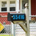 thumbnail image 4 of 3 inch Self Adhesive Vinyl Waterproof Mailbox Numbers Stickers 0-9 Mailbox Numbers Sticker 6 Sheets Strong Self Adhesive Vinyl House Numbers for mailbox House Address Stickers, 4 of 5